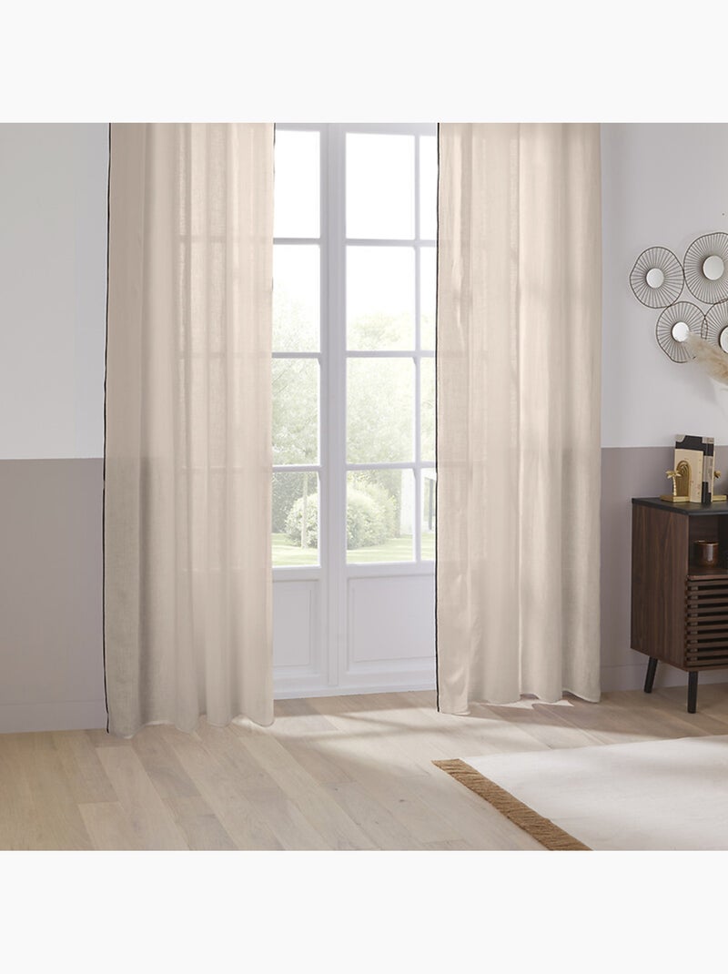 Tenda linah beige 130x260cm Verderame - Kiabi