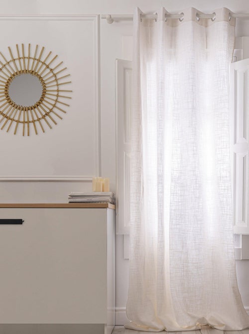 Tenda lino Basic "Happyfriday" - Kiabi