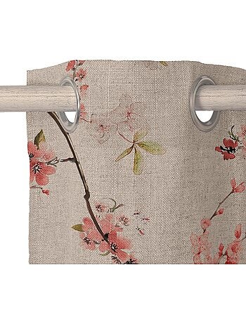 Tenda lino Chinoiserie "Happyfriday