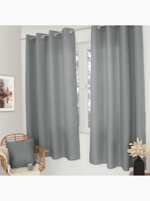 Tenda liscia con occhielli - Kiabi
