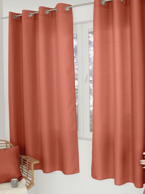 Tenda liscia con occhielli - Kiabi