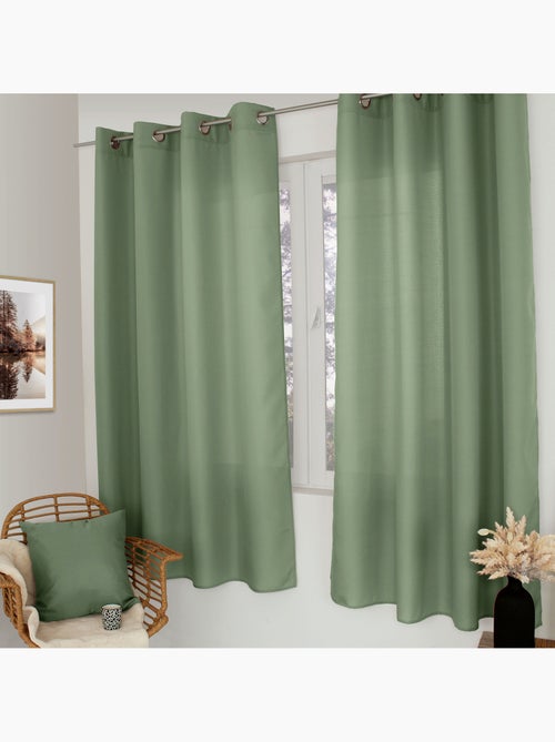 Tenda liscia con occhielli - Kiabi