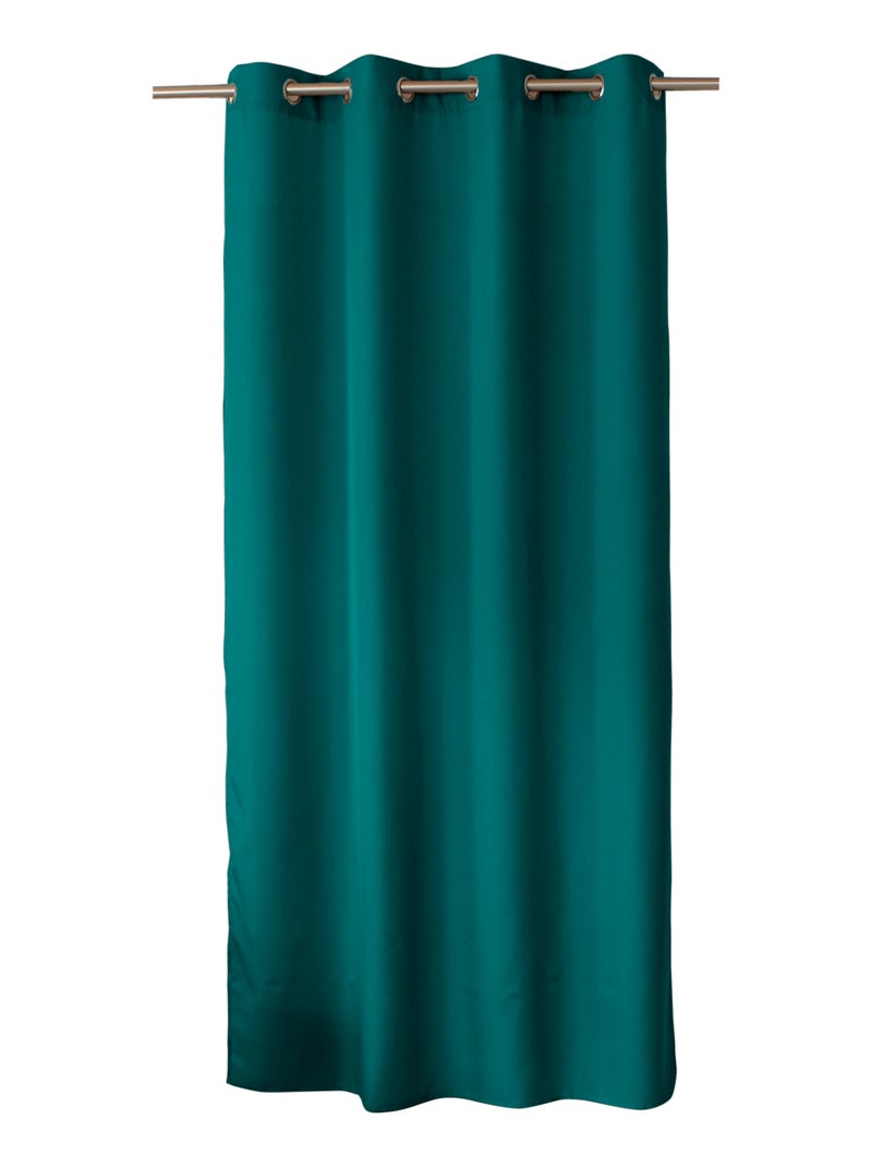 Tenda liscia con occhielli Verde scuro - Kiabi