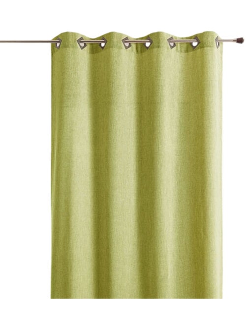 Tenda liscia in tessuto pesante con occhielli quadrati - Kiabi Tenda liscia in tessuto pesante con occhielli quadrati - Kiabi