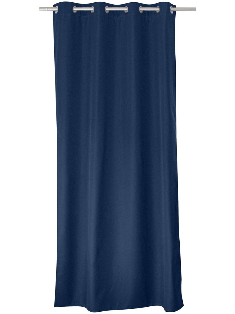 Tenda liscia isolante e termica Blu marino - Kiabi
