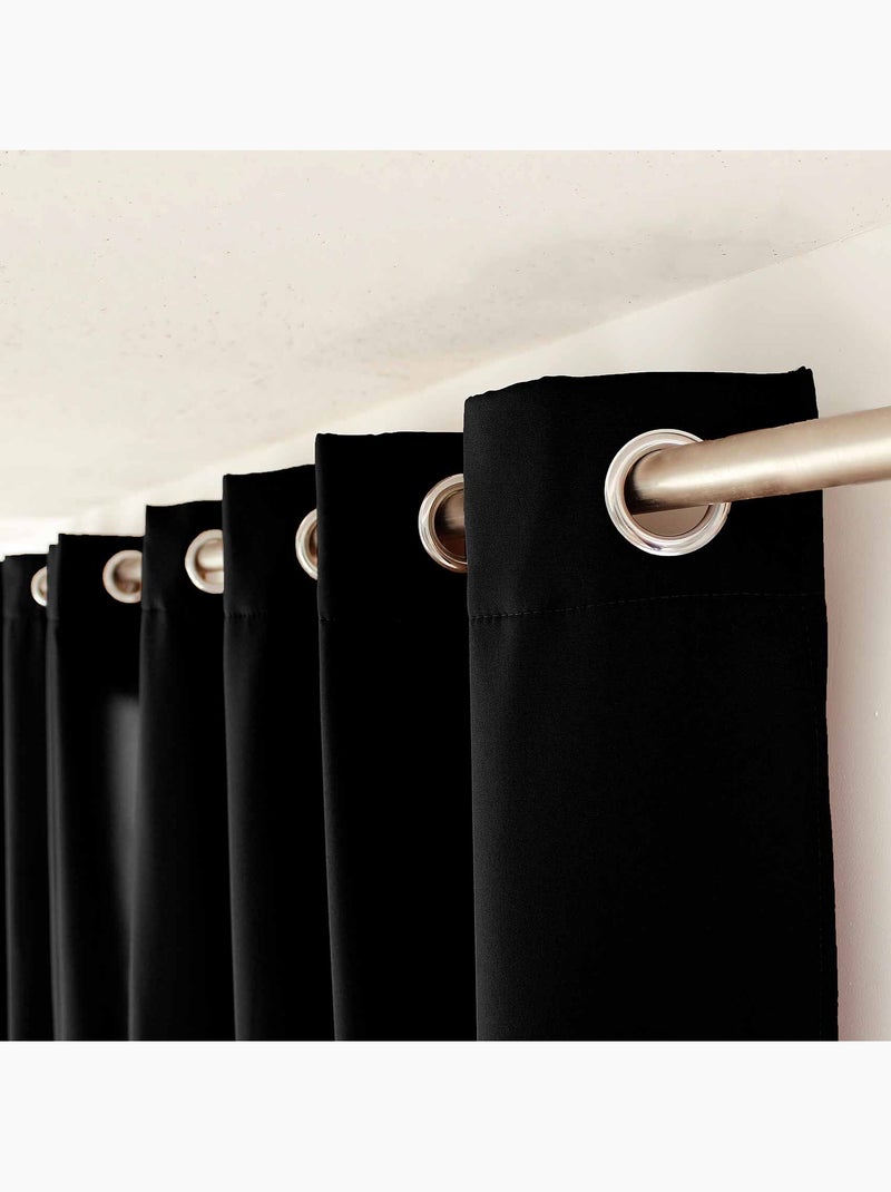 Tenda liscia isolante e termica Nero - Kiabi