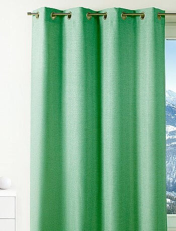 Tenda liscia oscurante e termoisolante con fodera in pile