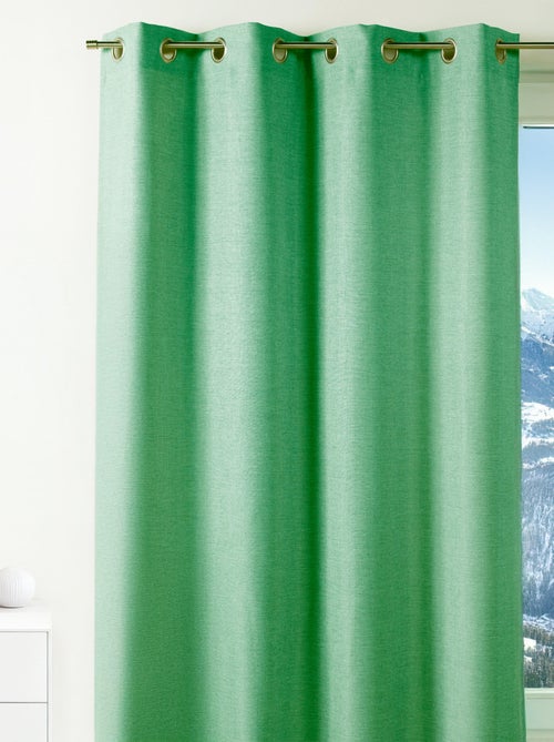Tenda liscia oscurante e termoisolante con fodera in pile - Kiabi