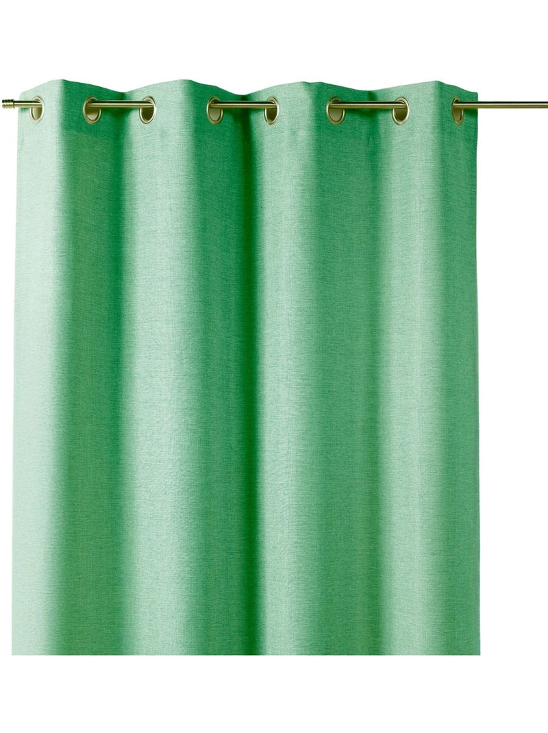 Tenda liscia oscurante e termoisolante con fodera in pile Verde chiaro - Kiabi