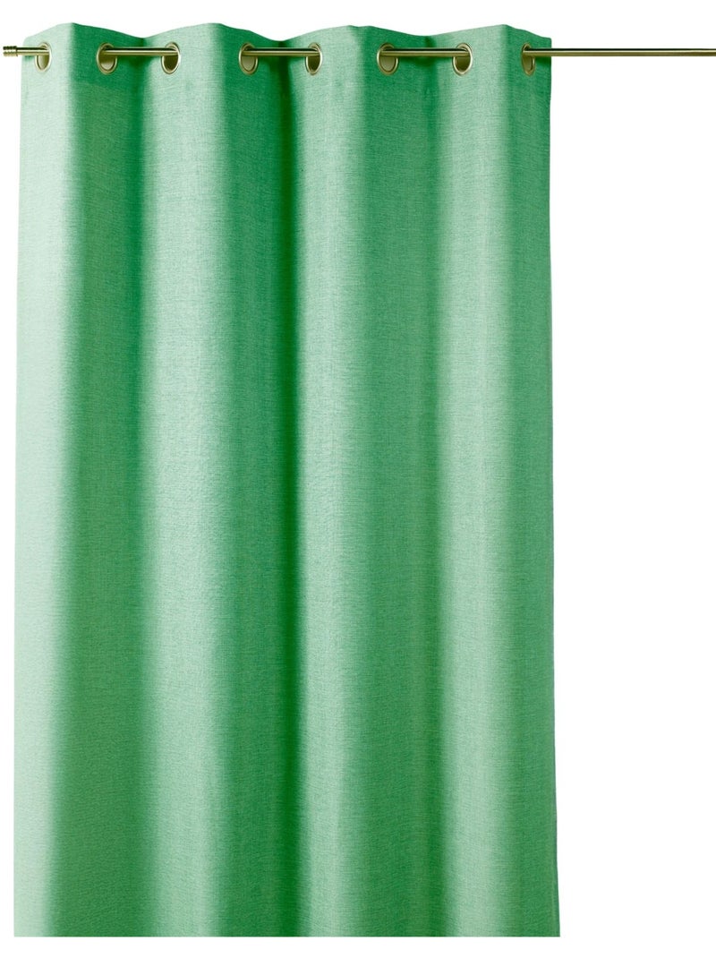 Tenda liscia oscurante e termoisolante con fodera in pile Verde chiaro - Kiabi
