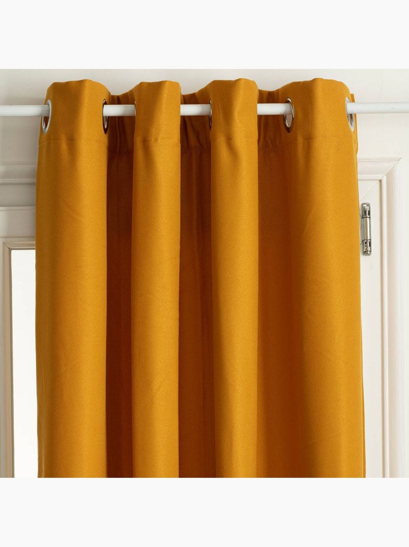 Tenda liscia termica e isolante Lino - Kiabi