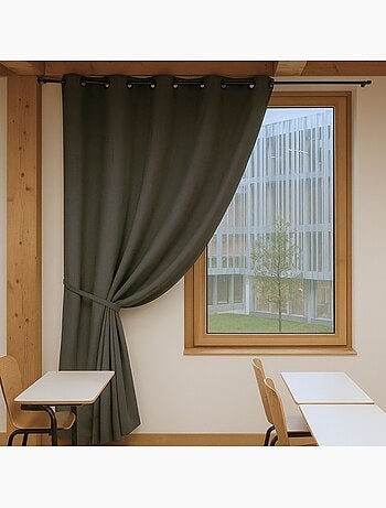 Tenda oscurante 100% ignifuga M1 Grigio