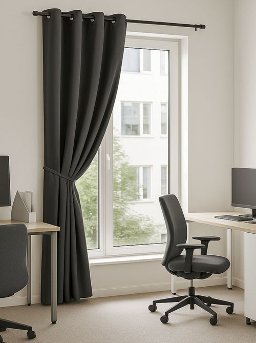 Tenda oscurante 100% ignifuga M1 Grigio - Kiabi