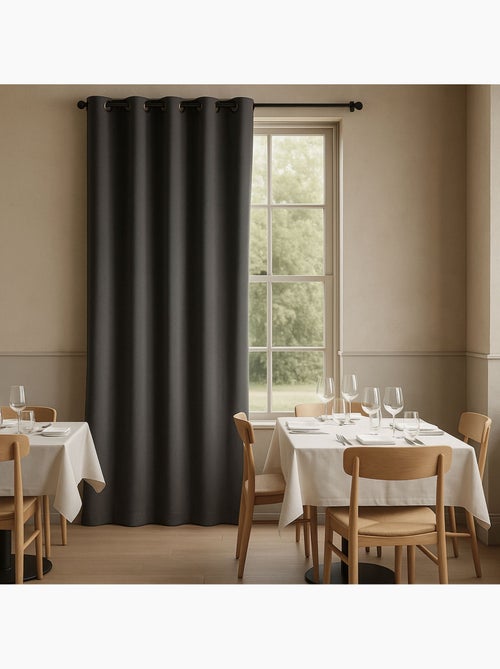 Tenda oscurante 100% ignifuga M1 Grigio - Kiabi