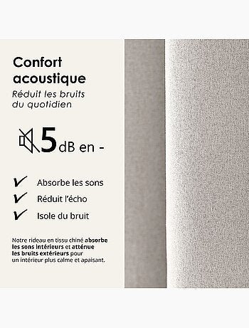 Tenda oscurante 100% termoacustica, screziata midnight