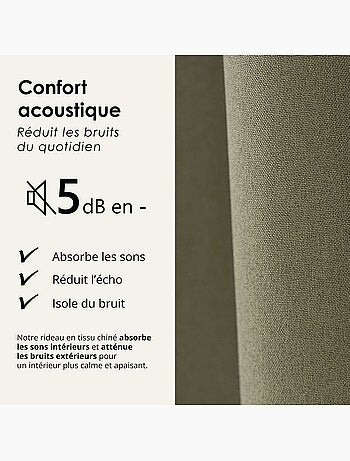 Tenda oscurante 100% termoacustica, screziata midnight