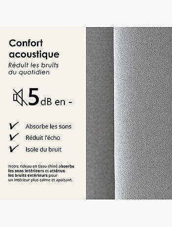 Tenda oscurante 100% termoacustica, screziata MIDNIGHT