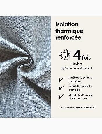 Tenda oscurante 100% termoacustica, screziata MIDNIGHT