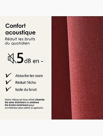 Tenda oscurante 100% termoacustica, screziata midnight