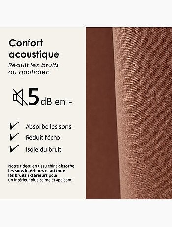 Tenda oscurante 100% termoacustica, screziata midnight