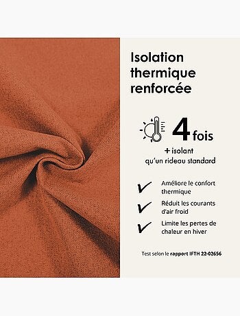 Tenda oscurante 100% termoacustica, screziata midnight