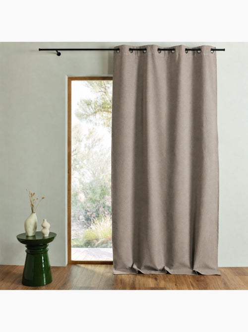 Tenda oscurante 100% termoacustica, screziata midnight - Kiabi
