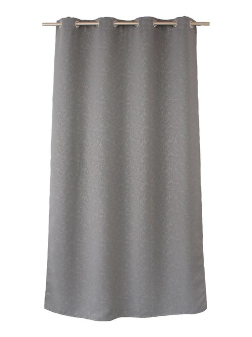 Tenda oscurante con motivi tono su tono 8 occhielli - Kiabi