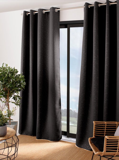 Tenda oscurante con motivi tono su tono 8 occhielli - Kiabi