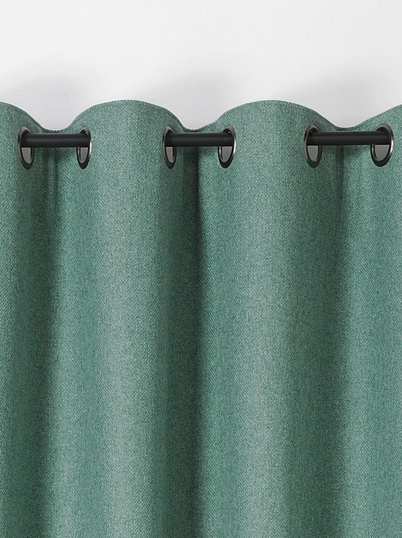 Tenda oscurante e isolante Boreal Verde acqua - Kiabi