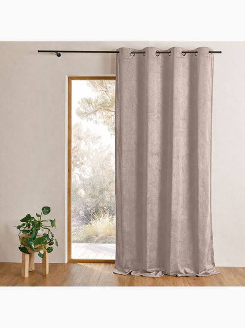 Tenda oscurante e isolante con effetto velluto - Kiabi Tenda oscurante e isolante con effetto velluto - Kiabi