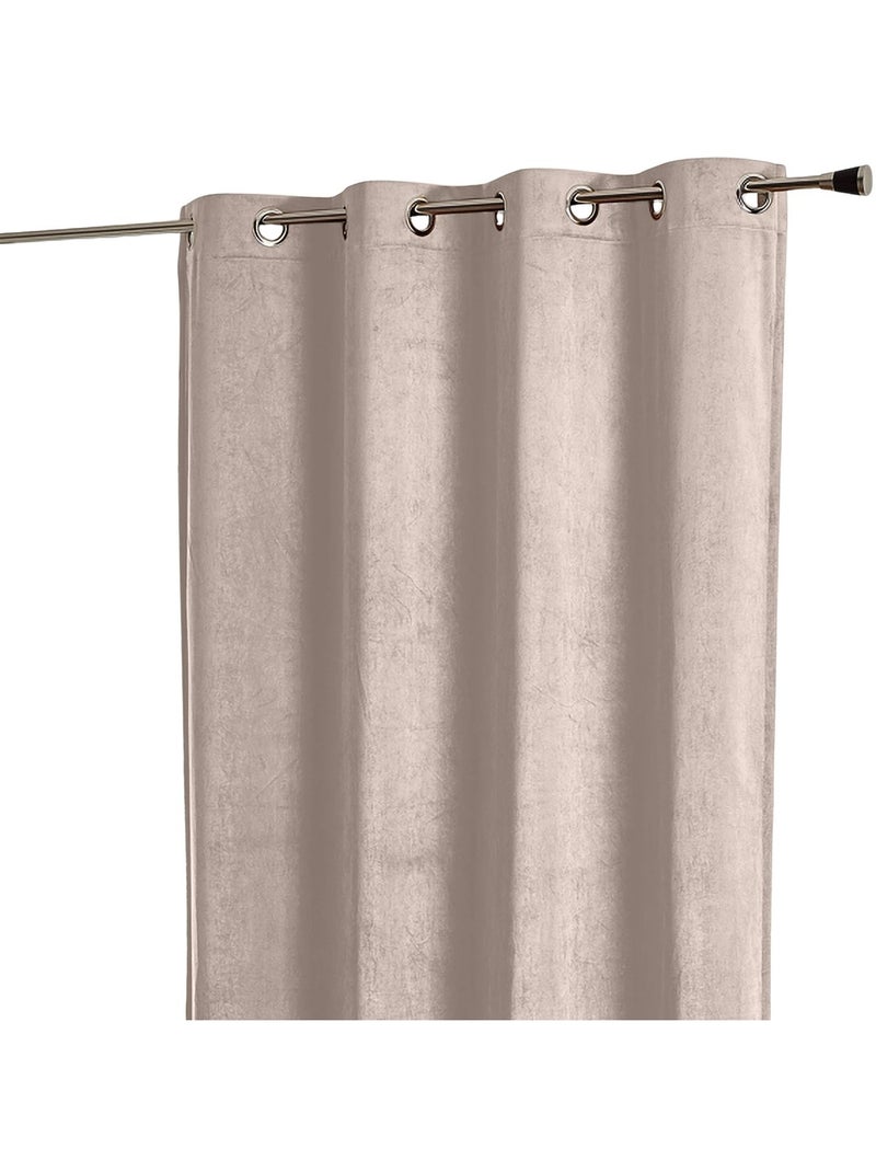 Tenda oscurante e isolante con effetto velluto Beige - Kiabi