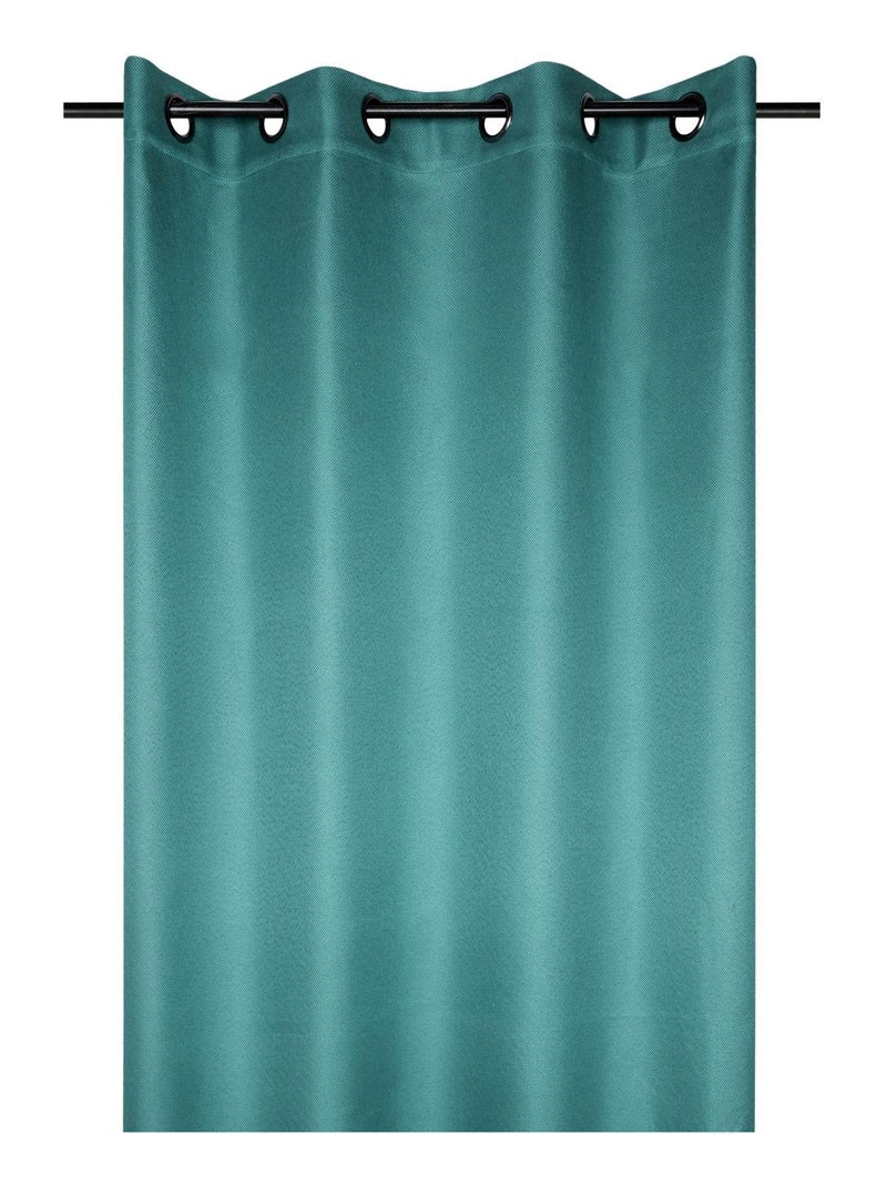 Tenda oscurante e isolante con fodera in pile Blu pavone - Kiabi