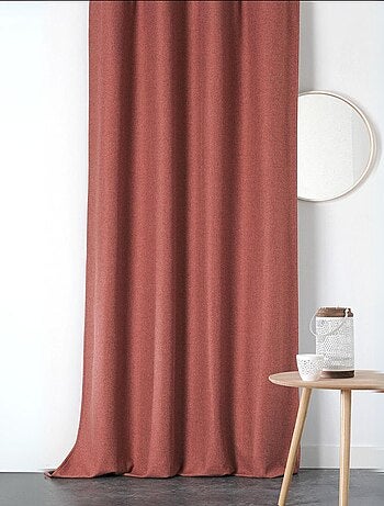 Tenda oscurante e isolante con treccia di arricchimento