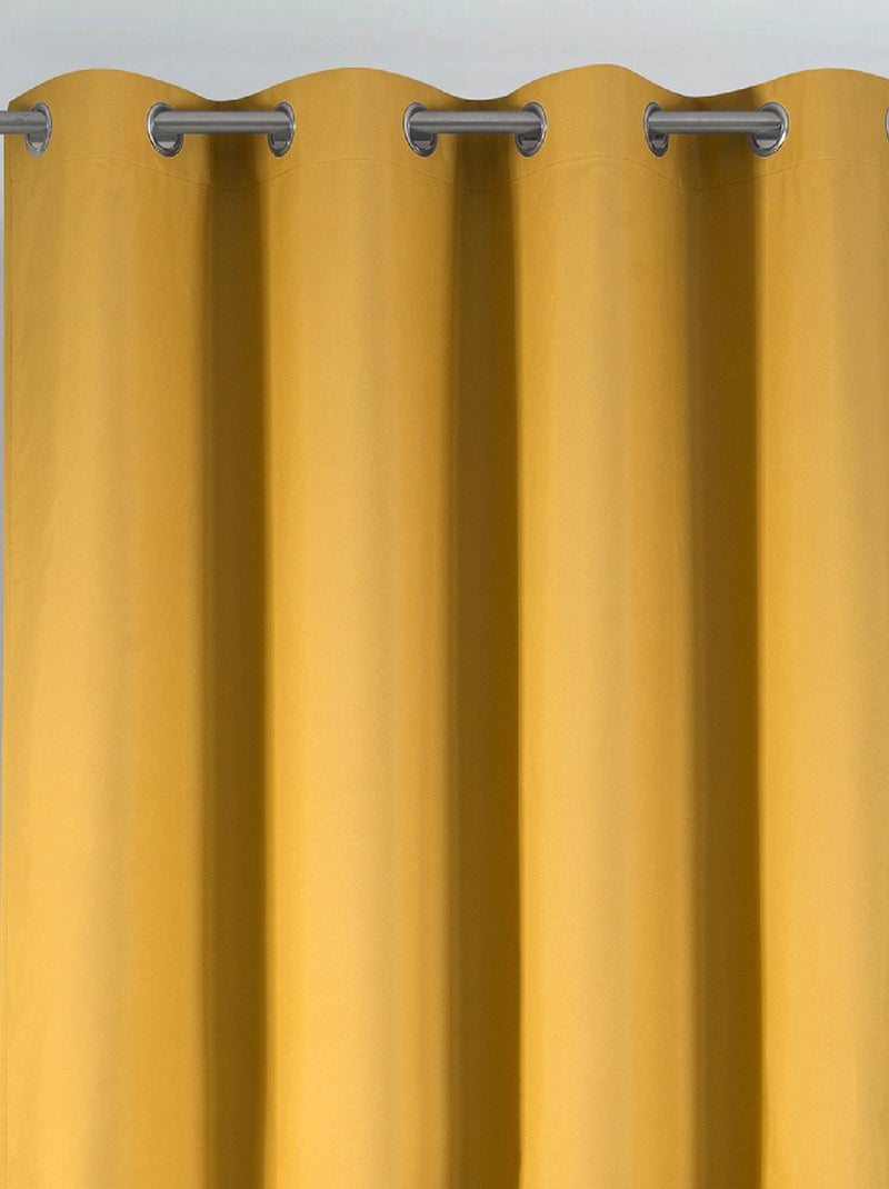Tenda oscurante e termica a tinta unita Giallo senape - Kiabi