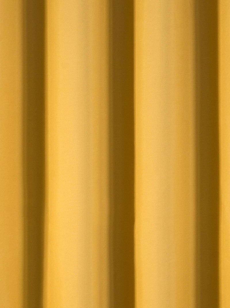 Tenda oscurante e termica a tinta unita Giallo senape - Kiabi