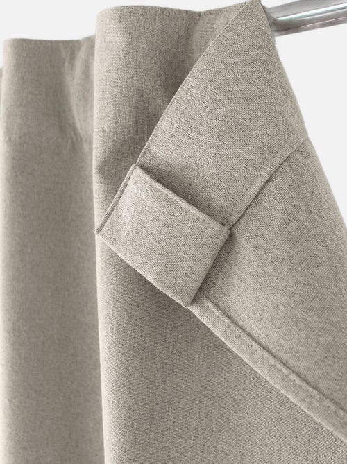 Tenda oscurante effetto Chambray - Kiabi
