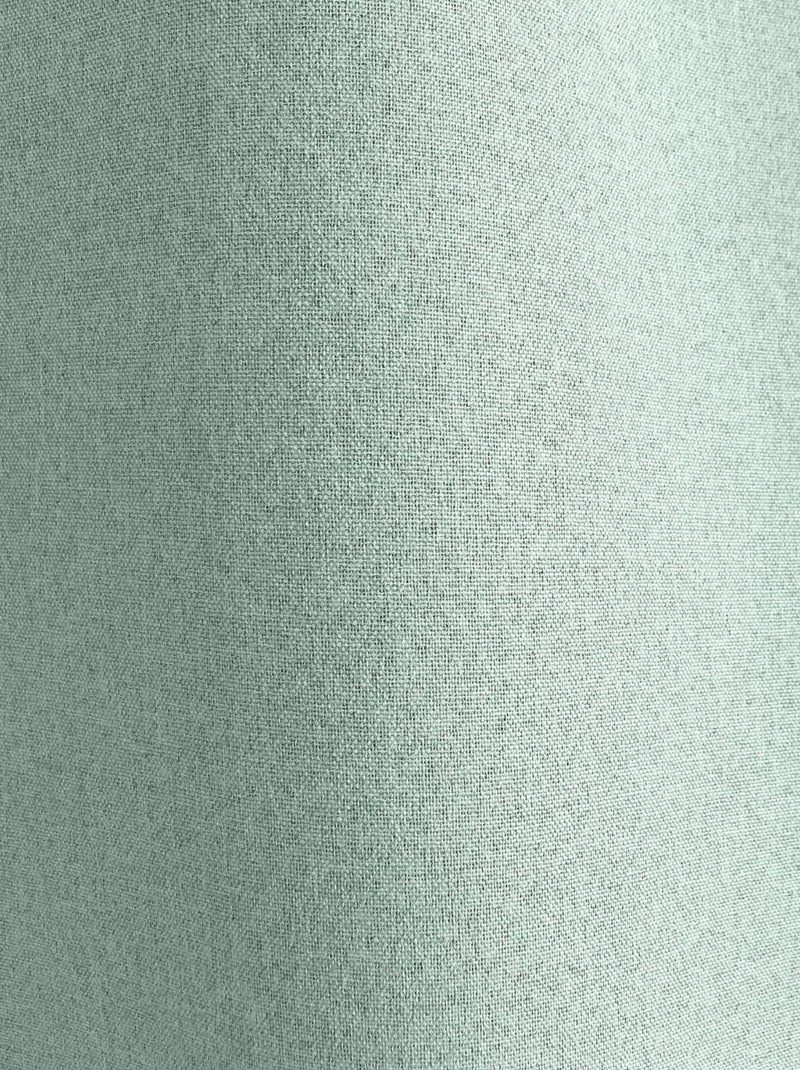 Tenda oscurante effetto Chambray Blu celadon - Kiabi