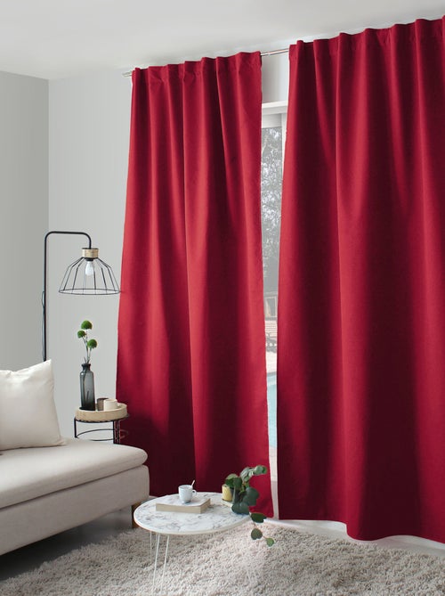 Tenda oscurante effetto Chambray - Kiabi