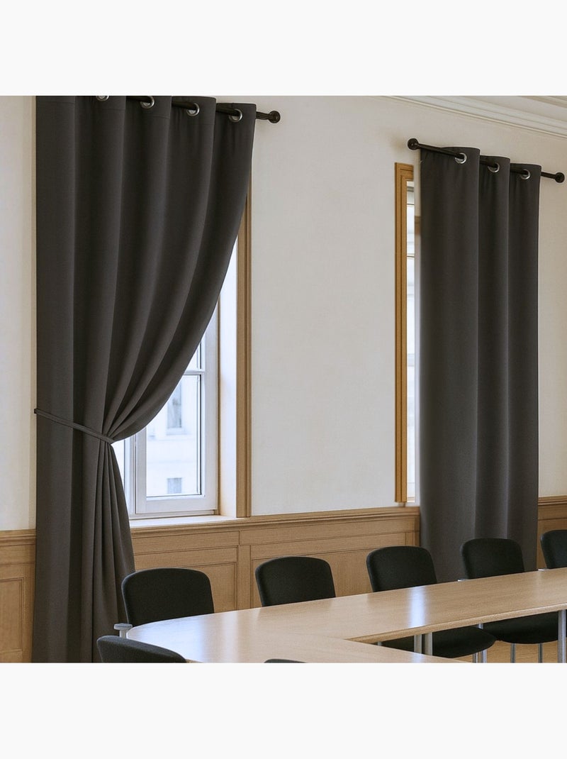 Tenda oscurante ignifuga M1 Grigio antracite - Kiabi