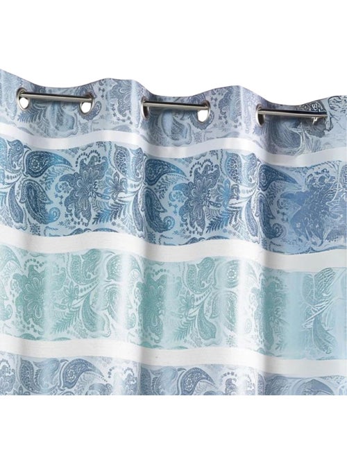 Tenda oscurante in jacquard a righe orizzontali - Kiabi