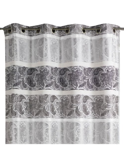 Tenda oscurante in jacquard a righe orizzontali - Kiabi