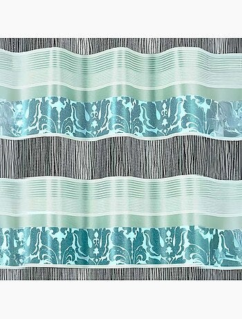 Tenda oscurante jacquard a righe orizzontali colorate