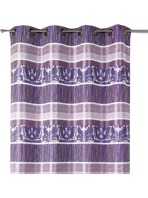 Tenda oscurante jacquard a righe orizzontali colorate - Kiabi Tenda oscurante jacquard a righe orizzontali colorate - Kiabi