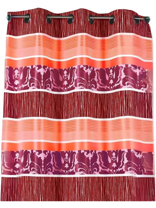Tenda oscurante jacquard a righe orizzontali colorate - Kiabi Tenda oscurante jacquard a righe orizzontali colorate - Kiabi