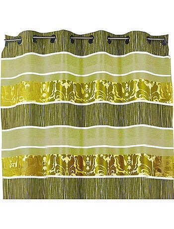 Tenda oscurante jacquard a righe orizzontali colorate