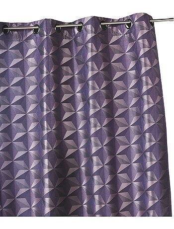 Tenda oscurante jacquard con motivi geometrici