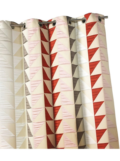 Tenda oscurante jacquard con motivi triangolari - Kiabi Tenda oscurante jacquard con motivi triangolari - Kiabi