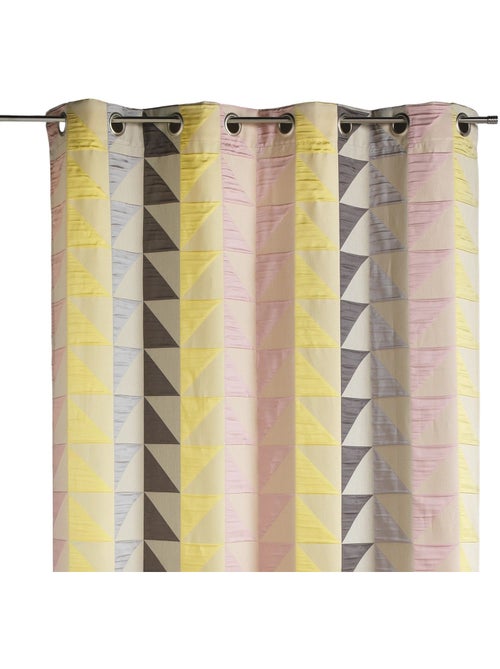 Tenda oscurante jacquard con motivi triangolari - Kiabi Tenda oscurante jacquard con motivi triangolari - Kiabi