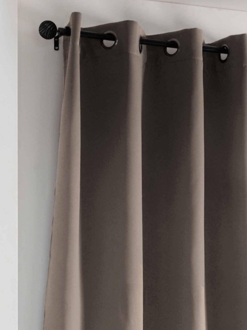 Tenda oscurante liscia 210gr/m2 Beige - Kiabi