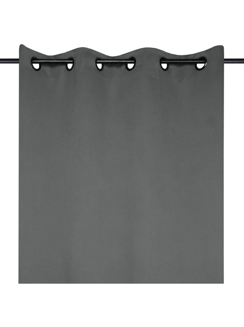 Tenda oscurante liscia 210gr/m2 Grigio antracite - Kiabi